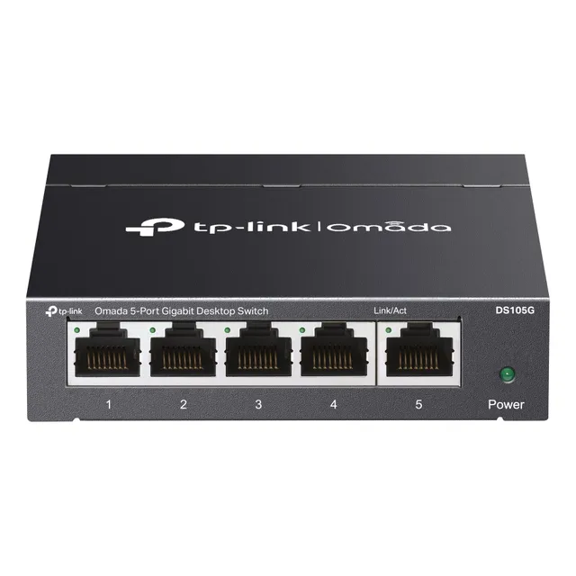Switch Gigabit 5 Puertos Tp-link DS-105G Omada Hogar Oficina
