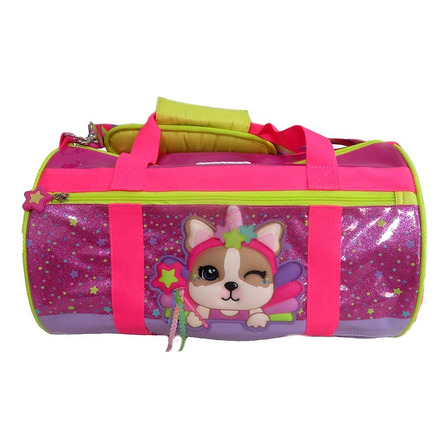 Bolso Urbano Simones Mushi Color Rosa Liso Bolso Urbano Simones Mushi Color Rosa Liso