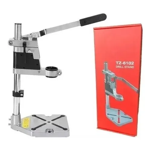 Prensa De Taladro Doble Soporte Pedestal Porta Taladro Banco