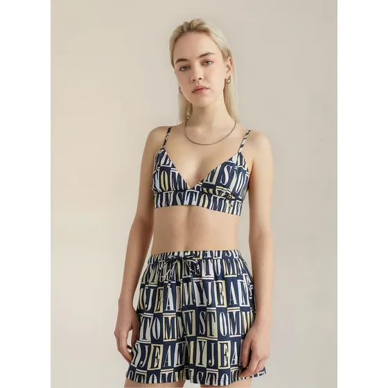 Crop Top Bralette Tommy Jeans Para Mujer