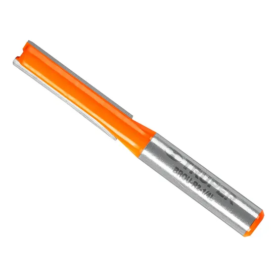 Broca Para Router, Recta 2 Filos, 1/4', Larga Truper 11453