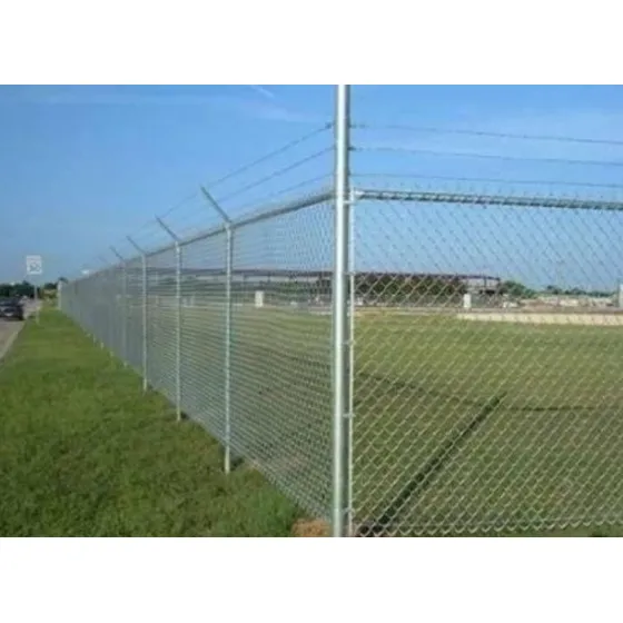 Malla Ciclon 25m De Largo X 1.83m. Tubos  Brazos, Copas 