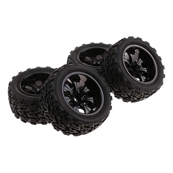 Llantas Y Neumáticos 12mm Hub Para 1:10 Hsp Hpi Rc Coche