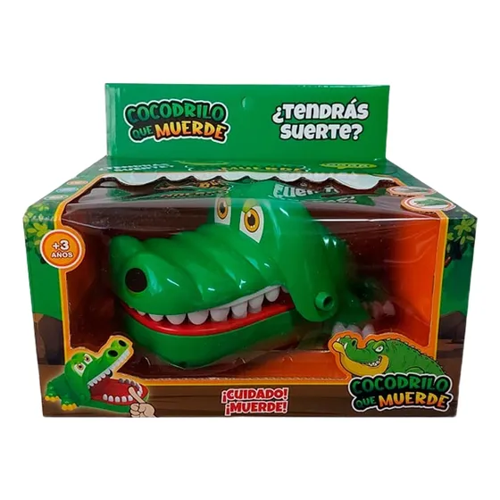 Juego De Mesa Cocodrilo Mordelon Grande