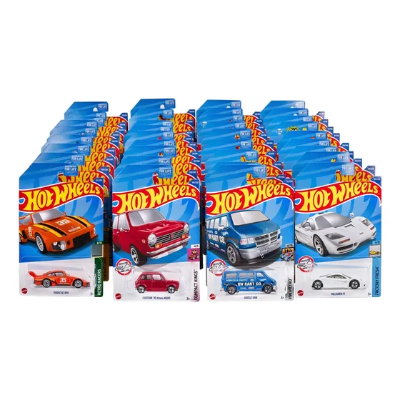 Hotwheels X 20 Unidades Surtidas En Empaque Individual 