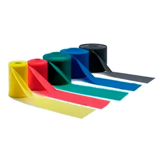 Bandas Elasticas Rojo Rollo 45 Mt 0,25 Mm Densidad B