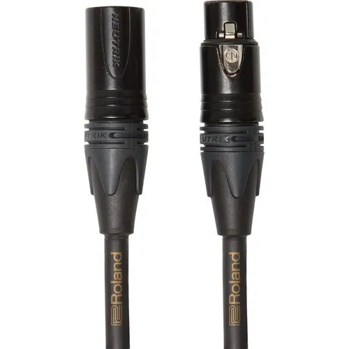 Roland Rmc-g15 Cable Xlr Neutrik Gold 24k 15ft (4.5m