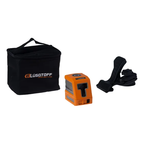 Nivel Laser Lusqtoff Cruz Autonivelante 15mt C/ Soporte