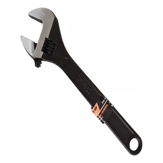 Llave Ajustable Tipo Perica 10 Pulgadas Pavonada Negro Llave Ajustable Tipo Perica 10 Pulgadas Pavonada Negro