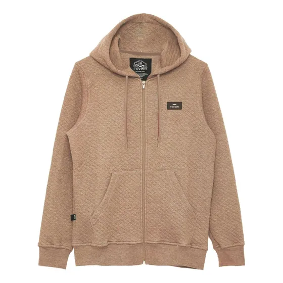 Campera Trown Matelasse Con Cierre Rustico
