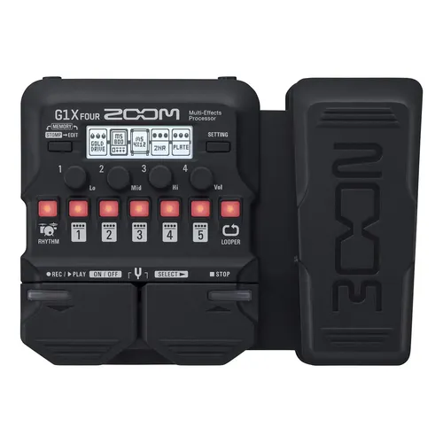 ZOOM / G1X FOUR 本体のみ Zoom G G1x Four Preto | Parcelamento sem juros