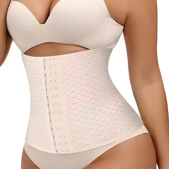 Cinta Abdominal Modeladora Afina Cintura Compresão Queima