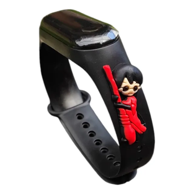 Reloj Digital Banda Para Niños Y Adultos En Silicona