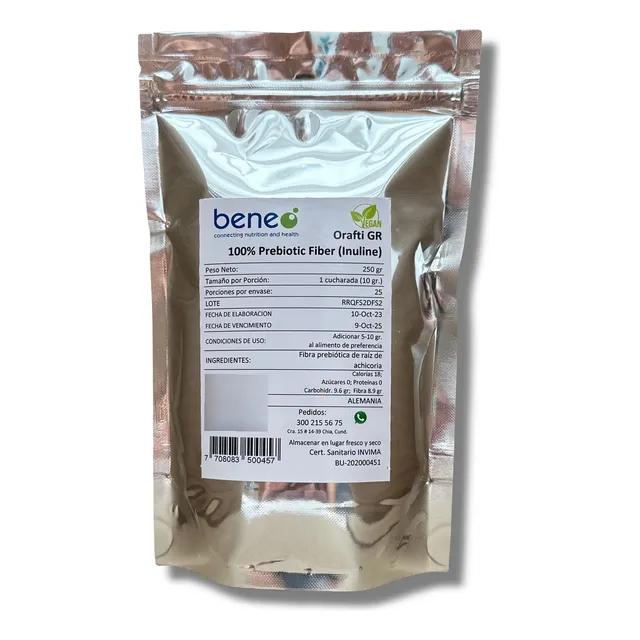 Fibra Prebiótica Inulina 250 Gr
