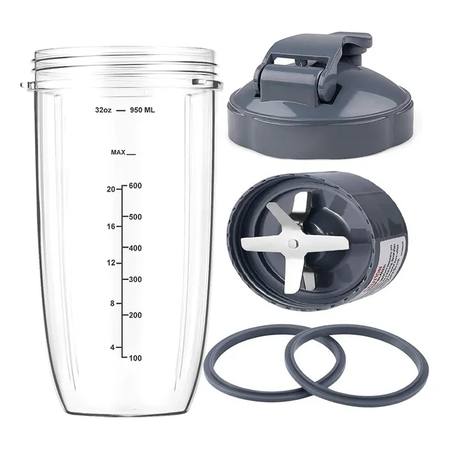 Vasos Licuadora Para Nutribullet Nb600/900w Cuchilla Tapa