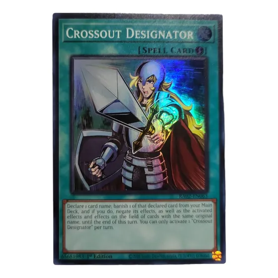Yugioh Crossout Designator Super Rarity Collection 2