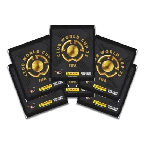 20 Sobres De Figuritas Mundial De Clubes 2025 (panini)