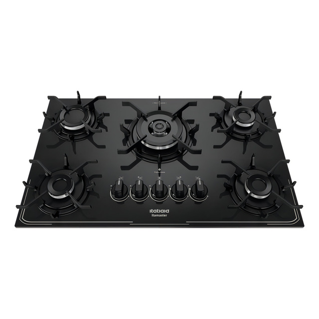 Fogão Cooktop Com Alimentação Gás - Itatiaia 5 Bocas Tripla Chama Cor Preto - 5 Queimadore... Fogão Cooktop Com Alimentação Gás - Itatiaia 5 Bocas Tripla Chama Cor Preto - 5 Queimadore...