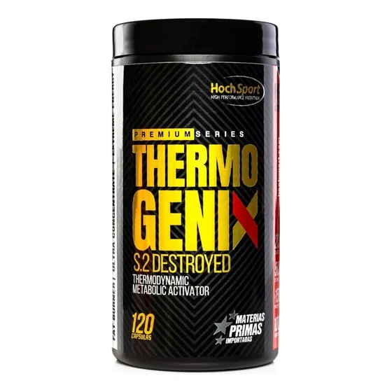 Thermogenix Quemador De Grasa Natural + Cafeína - Hoch Sport