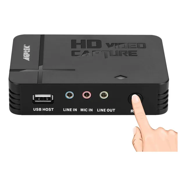 Agptek Grabadora Capturadora De Video En Pendrive Usb 1080p