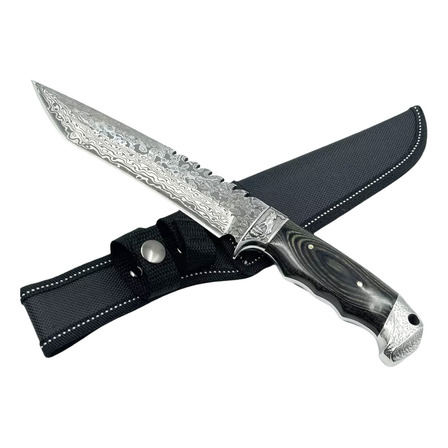 Faca Premium Damasco Caça Churrasco Pesca Faca Premium Damasco Caça Churrasco Pesca