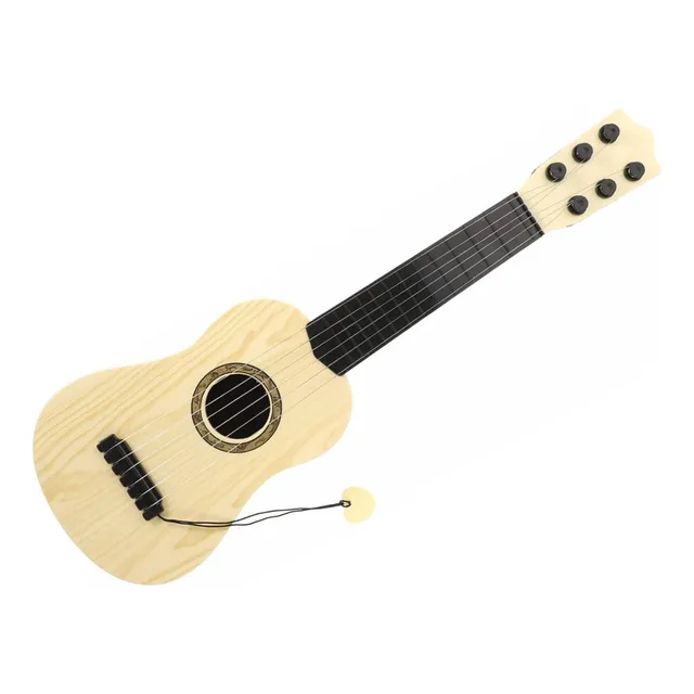 Guitarra Acústica Ukelele Juguete 6 Cuerdas 42cm Instrumento
