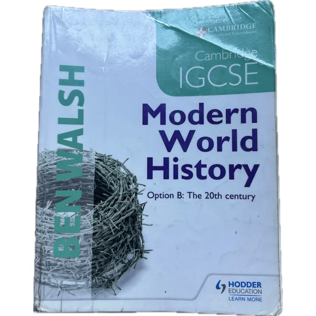 Libro Igcse - Modern World History