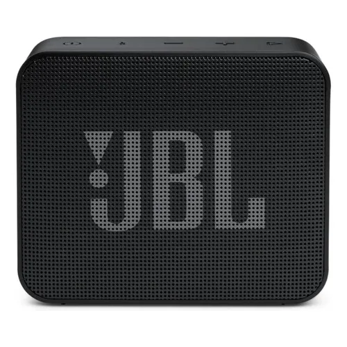 Bocina JBL Go Essential portátil con bluetooth waterproof negra 127V