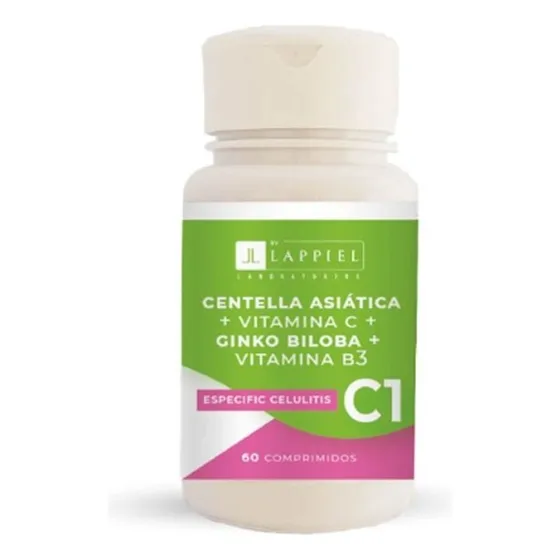 Lappiel Capsulas C1 Centella Asiatica Ginko Biloba Celulitis
