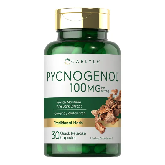 Suplemento Carlyle Pycnogenol 100 Mg | 30 Cápsulas