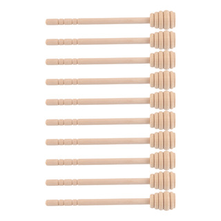 Palitos De Miel De Madera, 10 Unidades Palitos De Miel De Madera, 10 Unidades