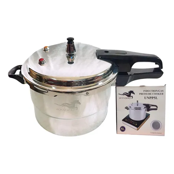 Olla De Presión 5 Litros De Induccion Y Gas De Alta Calidad
