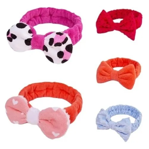 Diadema Spa Bandana Headband Mujer 5 Pieza