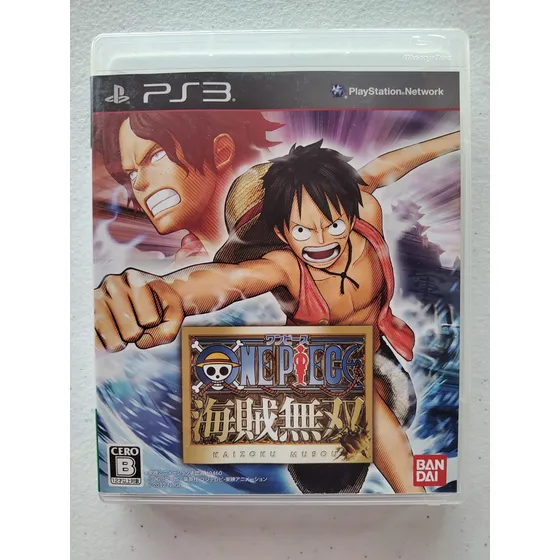 One Piece Kaizoku Musou Ps3 Midia Fisica Usado Japonês