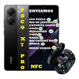 Xiaomi Poco X7 Pro 512 Gb 12 Ram Global + Brinde Xiaomi Poco X7 Pro 512 Gb 12 Ram Global + Brinde