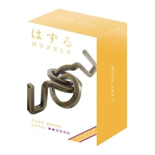 Hanayama Cast Hook, Puzzle, Rompecabezas Nivel 2 Fácil