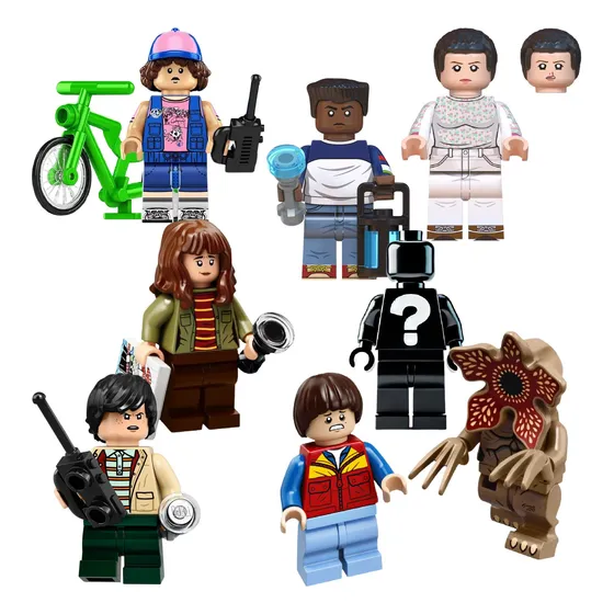 Set Stranger Things Armables Bloque Dustin Demogorgon Eleven