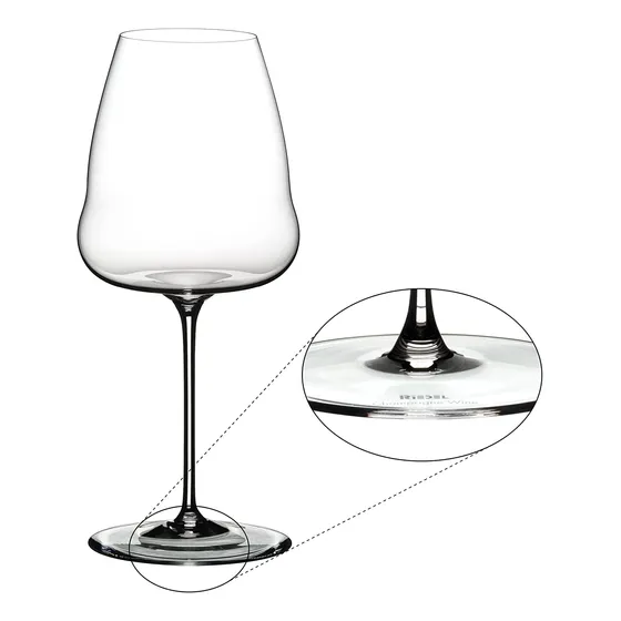 Copa De Vino De Champán Riedel Winewings