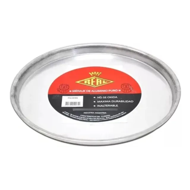 Pizzera Molde Para Pizza Aluminio Real N 22
