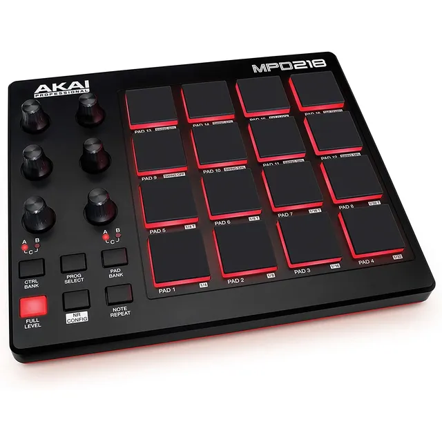 Controlador Midi Profesional Akai, Con Botones Asignables
