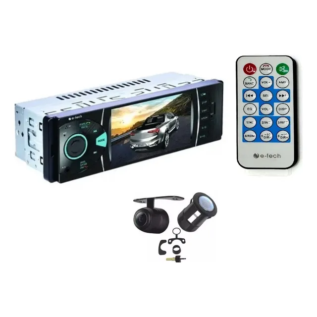 Rádio Central Mp4 Mp5 4.1 Polegadas Espelhamento + Câmera Ré
