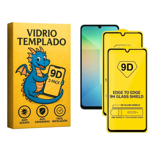Mica De Cristal 9d Pantalla Completa Borde Orilla Negro