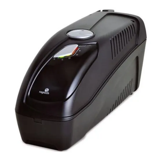 Nobreak Ragtech 1200va Easy Pro 1200s Usb 60hz Monovolt 220v