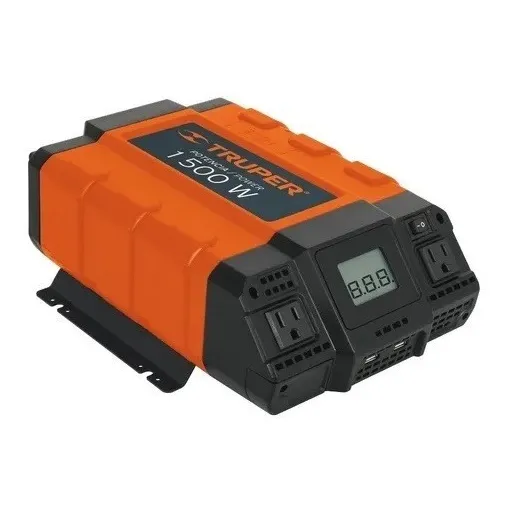 Inversor Transformador Electrico Inco-1500w Usb Truper