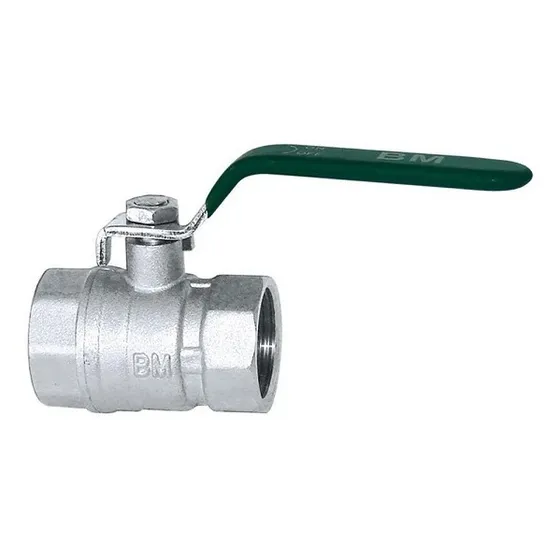 Llave Paso Valvula Bola 1/2 Pulgada Bm Cromada 