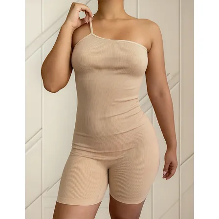 Mono Enterito Corto Push Up Para Mujer Deportiva 1 Pieza