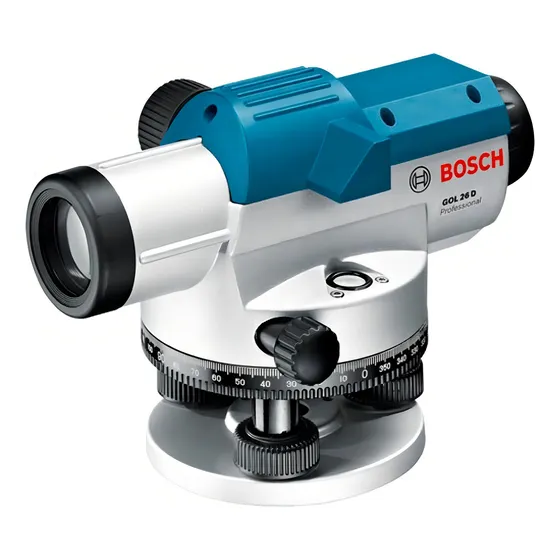 Bosch GOL 26 D nivel óptico con 26x de aumento