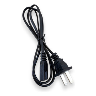 Cable Bifasico De Corriente 2 Polos Tipo 8 Psp 1 Metro Cable Bifasico De Corriente 2 Polos Tipo 8 Psp 1 Metro