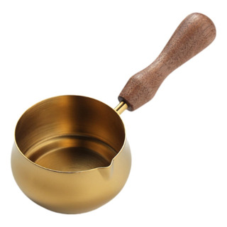Taza Para Hornear Con Mango De Madera, Diseño De 60 Ml Taza Para Hornear Con Mango De Madera, Diseño De 60 Ml