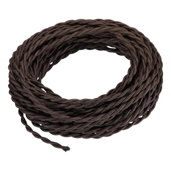 Fs Cable De Lámpara Colgante Con Cuerda De Cáñamo Café